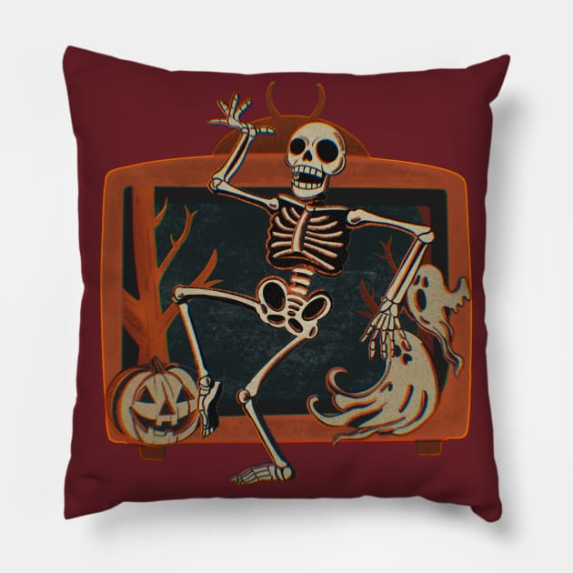 Spooky Night Owls Pillow by AmyNewBlue