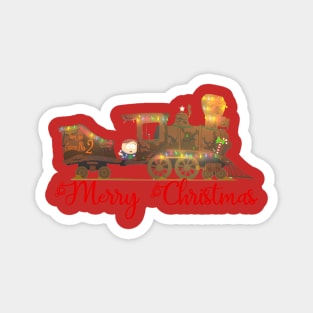 South Park - Merry Christmas from the Poo Choo Train Magnet