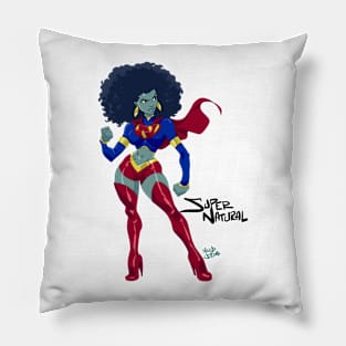 Super Natural Hero Pose Pillow