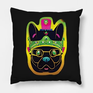 Metaverse Frenchie Pillow