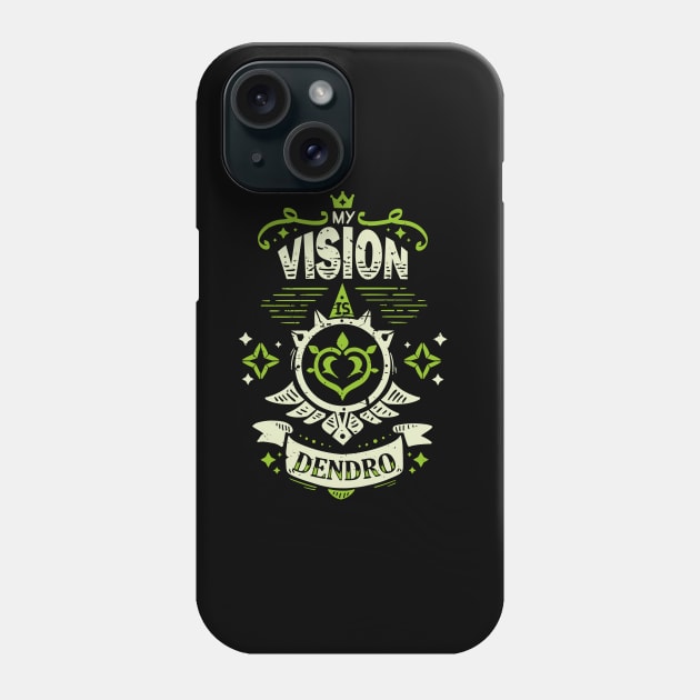 Genshin impact dendro Phone Case by Typhoonic