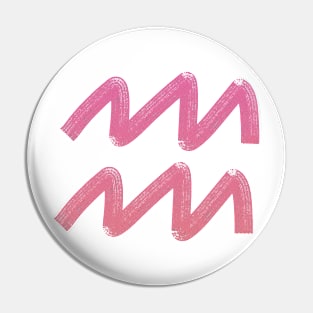 Pink Aquarius Gradient Pin