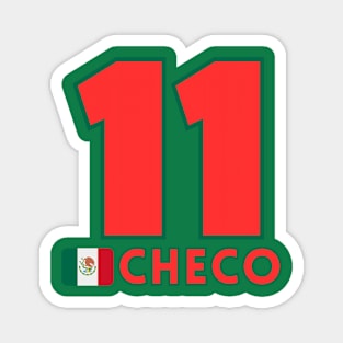 Sergio "Checo" Perez Number Design Magnet