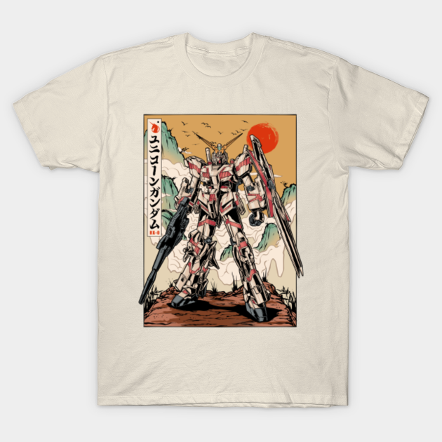 Unicorn Gundam Chinese Style - Gundam - T-Shirt