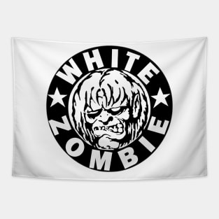 White Zombie Logo Tapestry