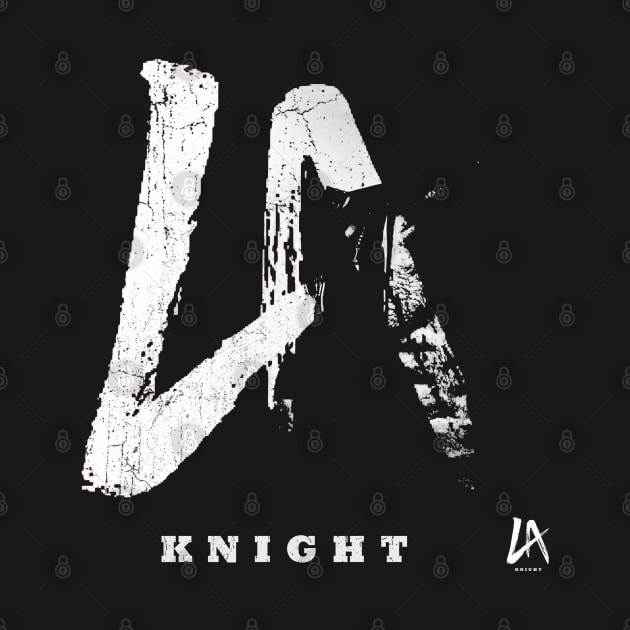 LA Knight - WWE // black white design // LA Knight by YukieapparelShop