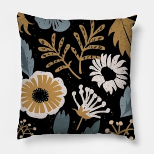 Minimalist Floral design Pillow