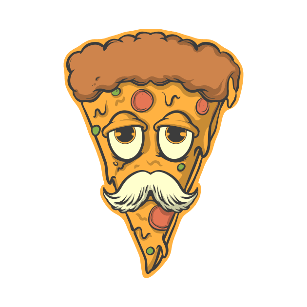 Old pizza by phsycartwork