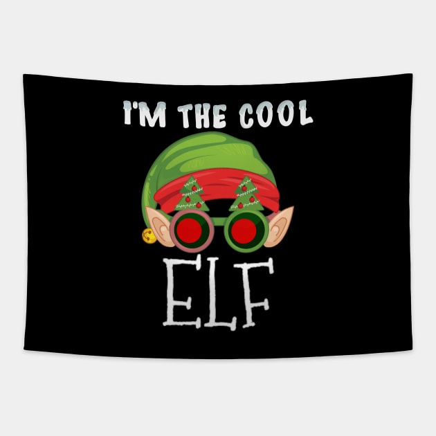 Christmas  I'm The Cool Bengali Elf - Gift for Bengali From Bangladesh Tapestry by Country Flags