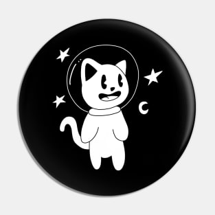 Astro Space Cat Pin