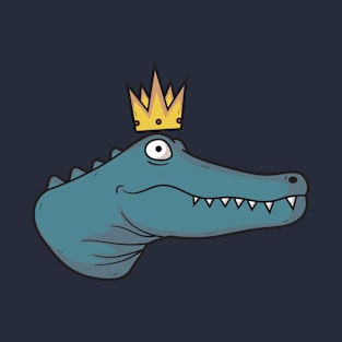 crocodile with crown T-Shirt