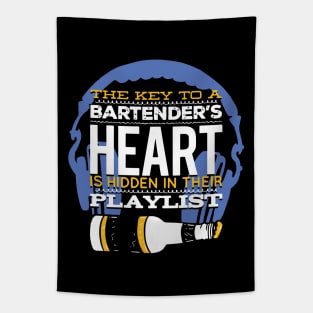 Bartender Playlist Key To His Heart Tapestry