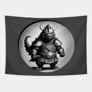 Godzilla Moon Warrior Tapestry