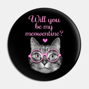 Will you be my valentine? Pin