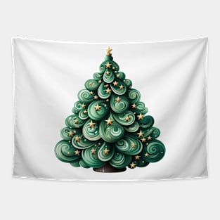 Whimsical Christmas Tree Tapestry