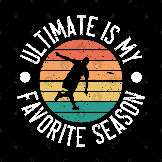 My Favorite Season - Vintage Ultimate Disc by Designs by JB