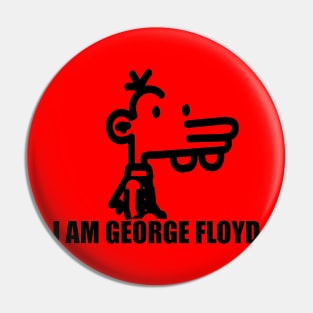 Manny Heffley im george floyd Pin