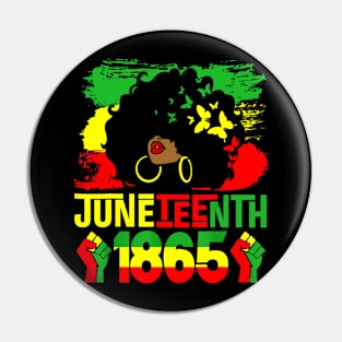 Juneteenth Is My Independence Day Black Women Black Pride Pin