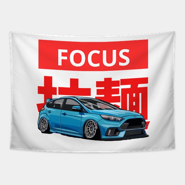 Ford Focus Tapestry by artoriaa