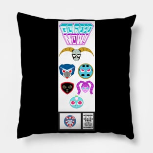 Go Robo Now Corner Box Art Pillow