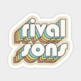 vintage color Rival Sons Magnet