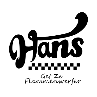 Hans b/w T-Shirt