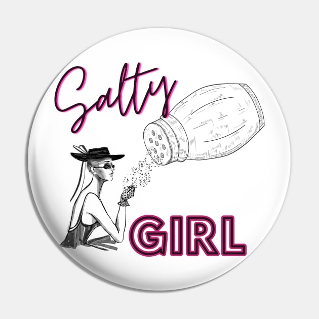 Salty girl sophisticated Pin by Larger Territory