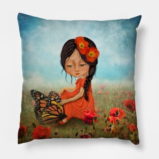 Butterfly Whisperer Pillow