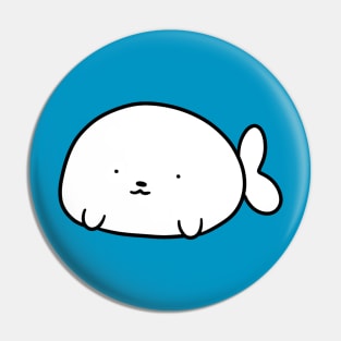 Baby Harp Seal Blob Pin