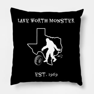 Lake Worth Monster Pillow