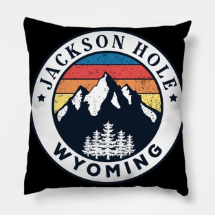 Jackson Hole wyoming Pillow