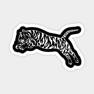 White tiger Magnet