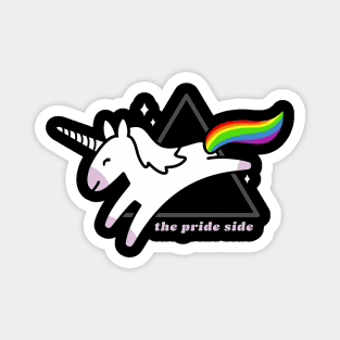 The pride side of lgbtqia+ Magnet