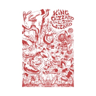 Psychedelic King Gizzard & Lizard Wizard T-Shirt