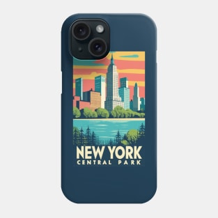 A Vintage Travel Art of New York - US Phone Case