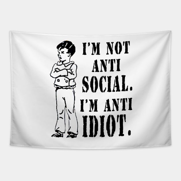 Anti Social Tapestry by mynaito