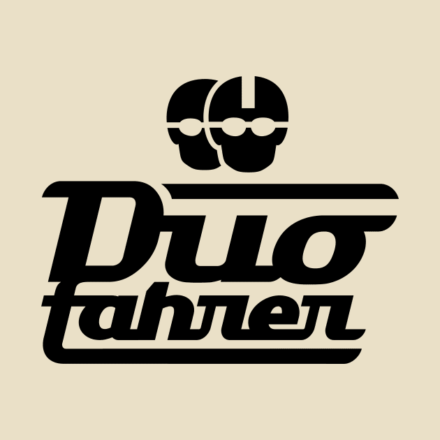 Duo driver logo v.2 (black) by GetThatCar