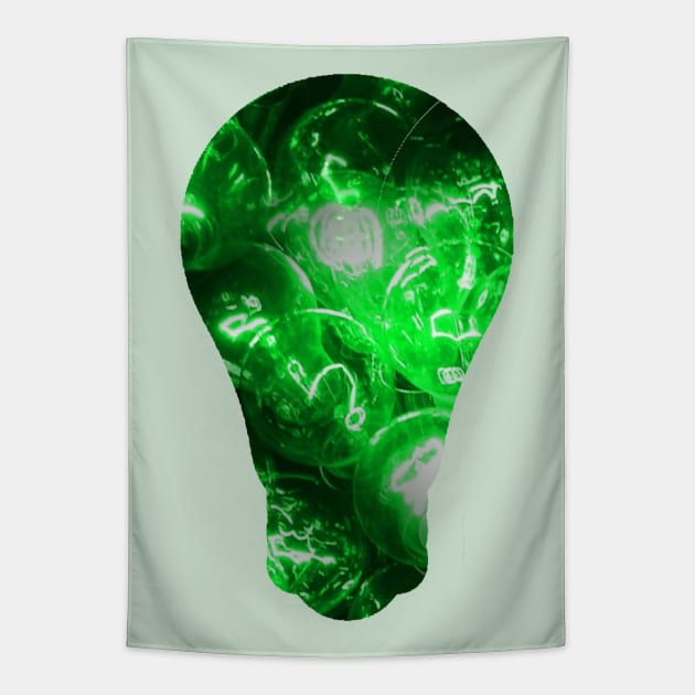 You've Got The Green Light Tapestry by PenworthamStudios