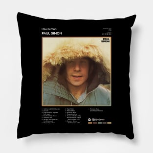 Paul Simon - Paul Simon Tracklist Album Pillow