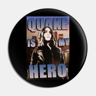 Quaking Hero Pin