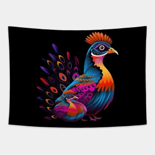 Pheasant Mothers Day Tapestry