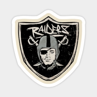 Raiders football vintage Magnet