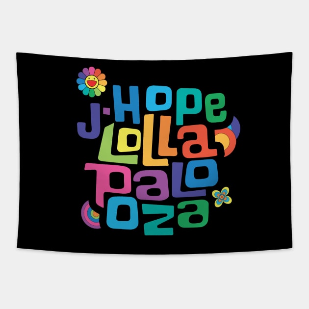 J-HOPE  LOLLAPALOOZA Tapestry by WacalacaW