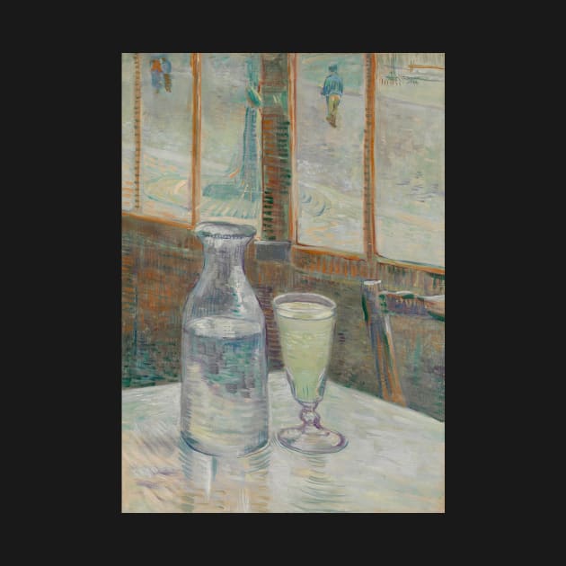 Van Gogh - Cafétafel met absint by The_Art_Collector