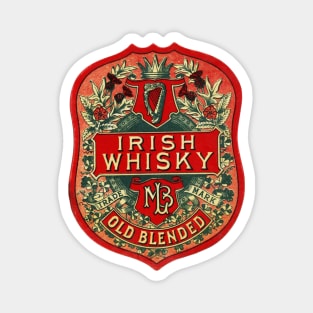 VINTAGE IRISH WHISKEY Magnet