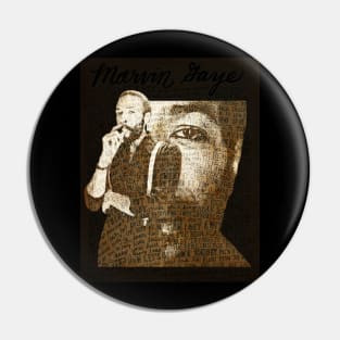 Marvin Gaye in memory Pin