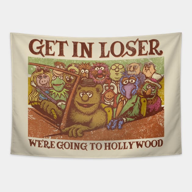 We're Going to Hollywood Tapestry by kg07_shirts