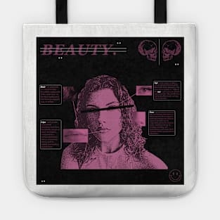 Graphic Design (Anatomy of Beauty) pink version Tote