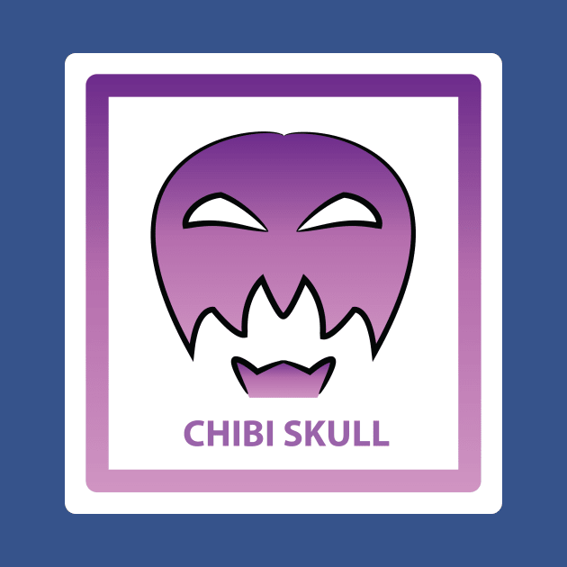 Chibi Skull 6 Purple by Ian2Darts