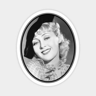 Joan Blondell: Black Beret Magnet